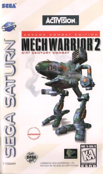 MechWarrior 2: 31st Century Combat Arcade Combat Edition Saturn