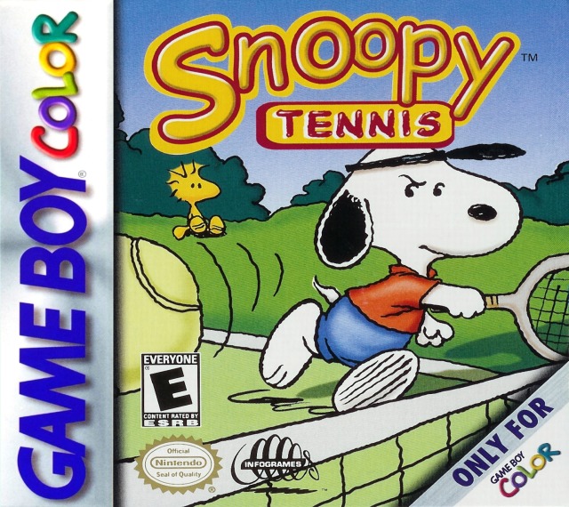 Snoopy Tennis Game Boy Color