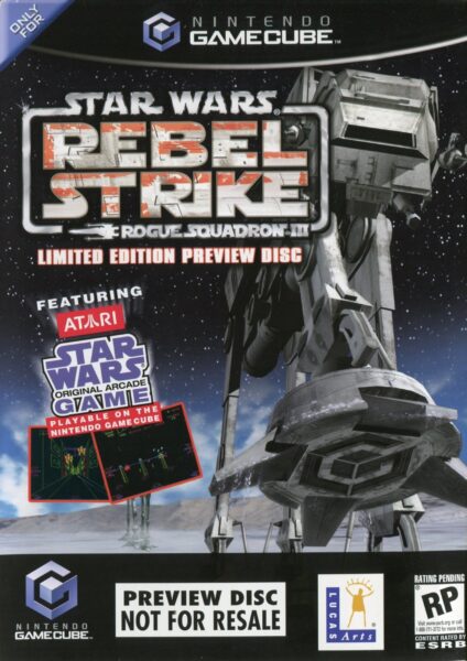 Star Wars Rogue Squadron III: Rebel Strike Limited Edition Preview Disc GameCube