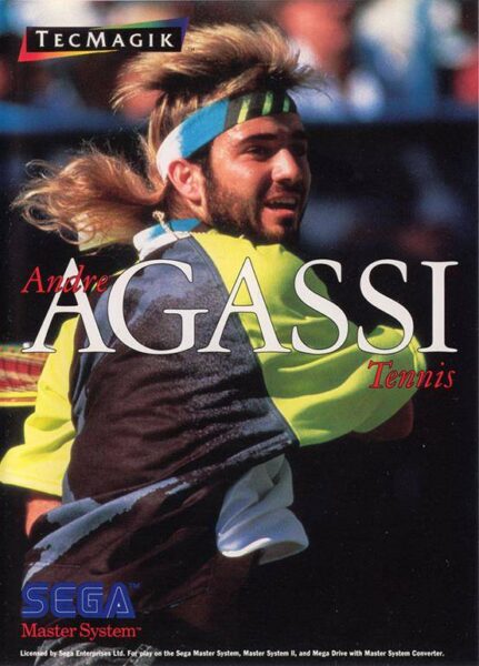 Andre Agassi Tennis Sega Master System