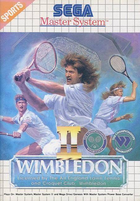 Wimbledon II Sega Master System