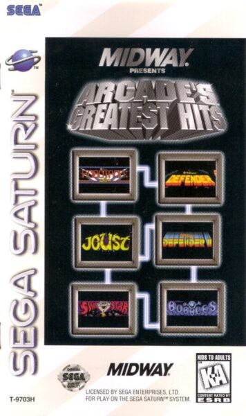Midway Presents Arcade's Greatest Hits Saturn